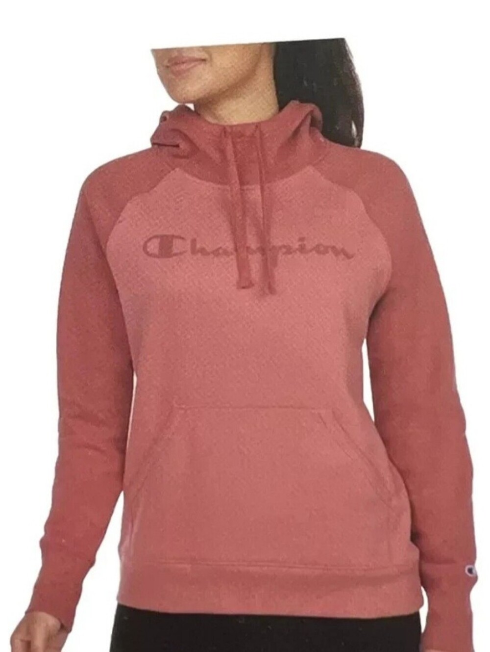 Champion Women's Pullover Hoodie in Corral